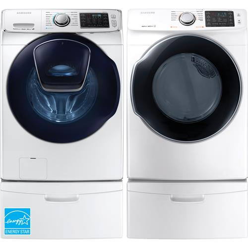 Samsung Front Load Washer & Steam Electric Dryer