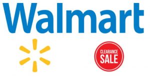 walmart clearance sale