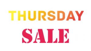 Thursday Sale