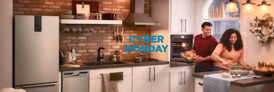 50% Off Cyber Monday Sale on Whirlpool Appliances
